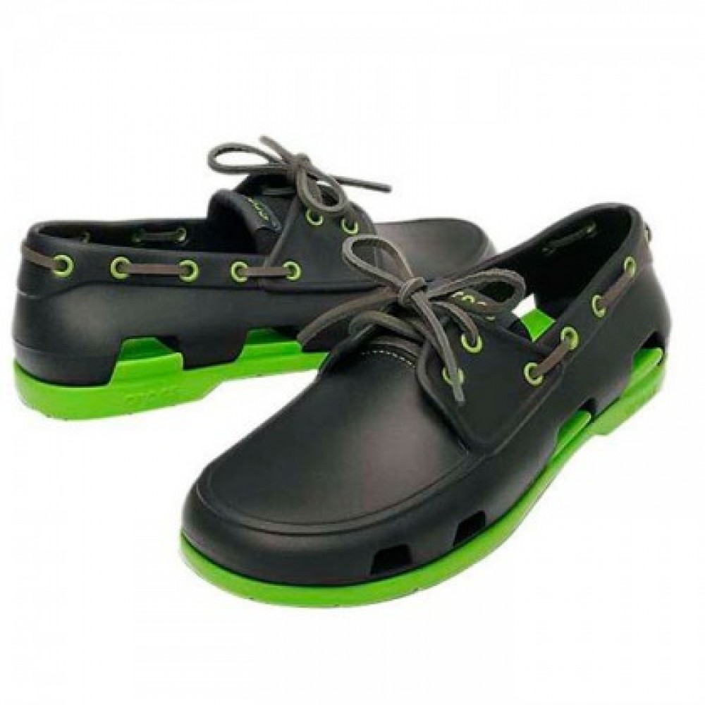 Zapatos: Crocs Beach Line Boat