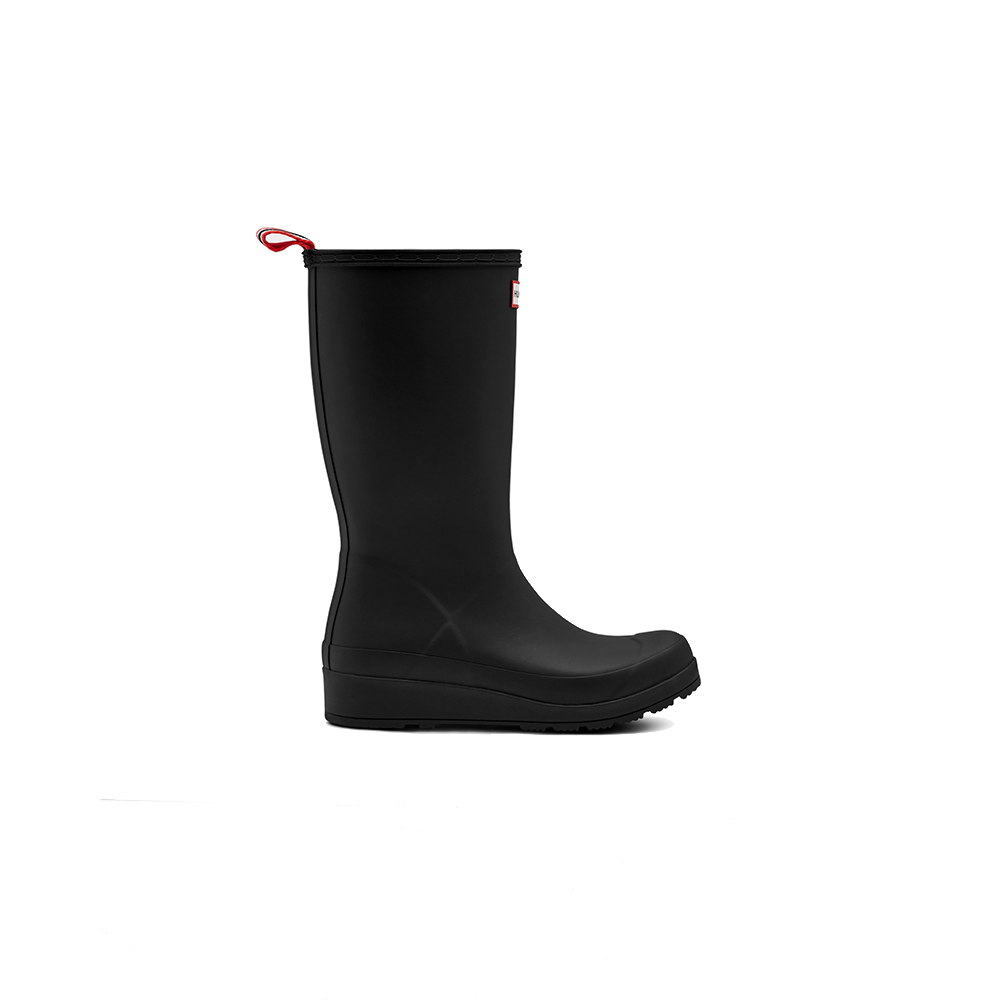 Botas: Bota Hunter de lluvia Play Tall Black